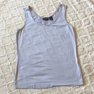 Light gray microfiber tank